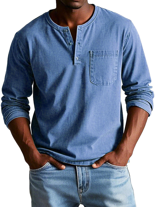 Gerry - Camisa Vaquera Con Bolsillo