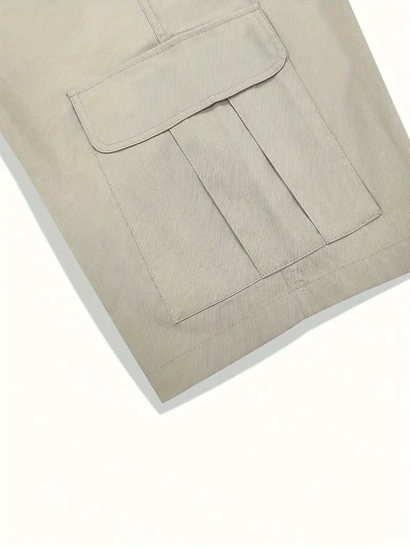Detlev - Pantalones Cortos Elegantes Y Holgados