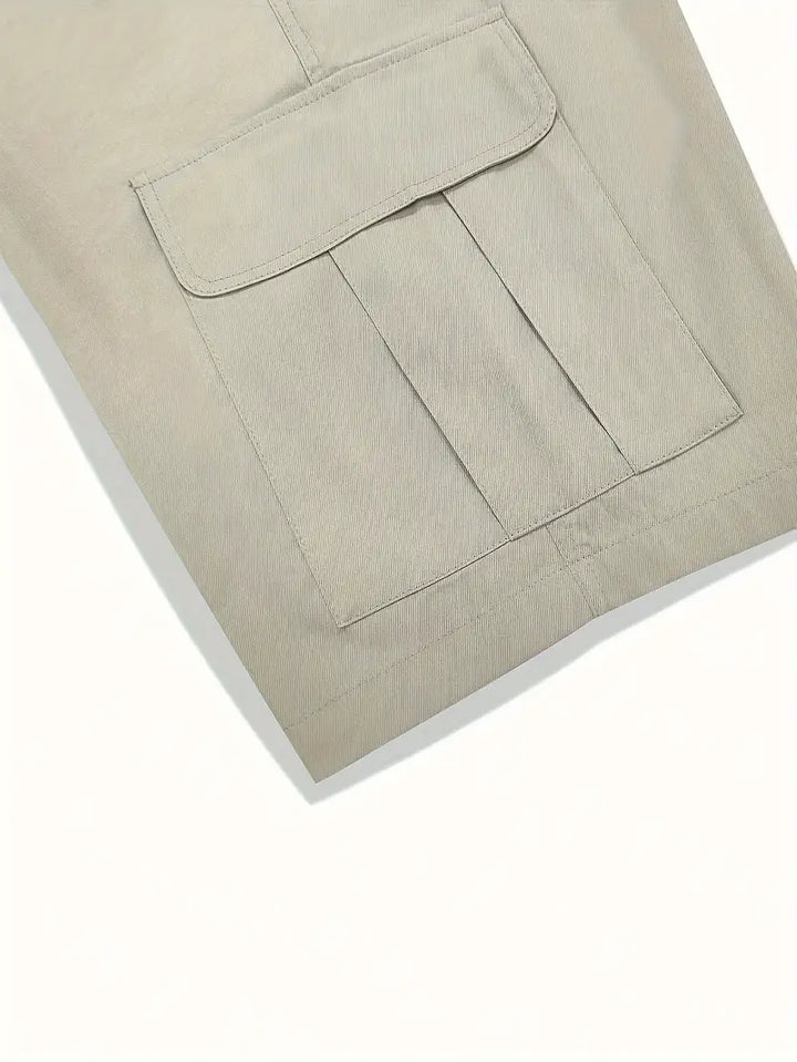 Detlev - Pantalones Cortos Elegantes Y Holgados