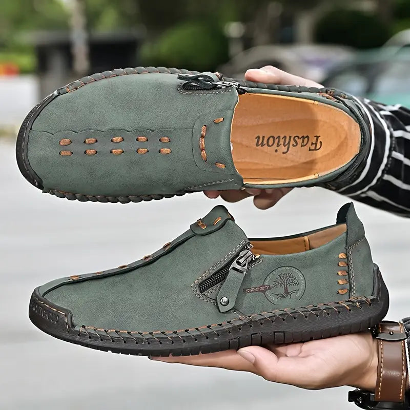 Maxen - Zapatos De Cuero Elegante