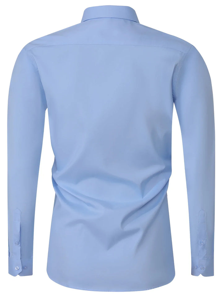 Byron - Elegante Camisa De Manga Larga Con Btones