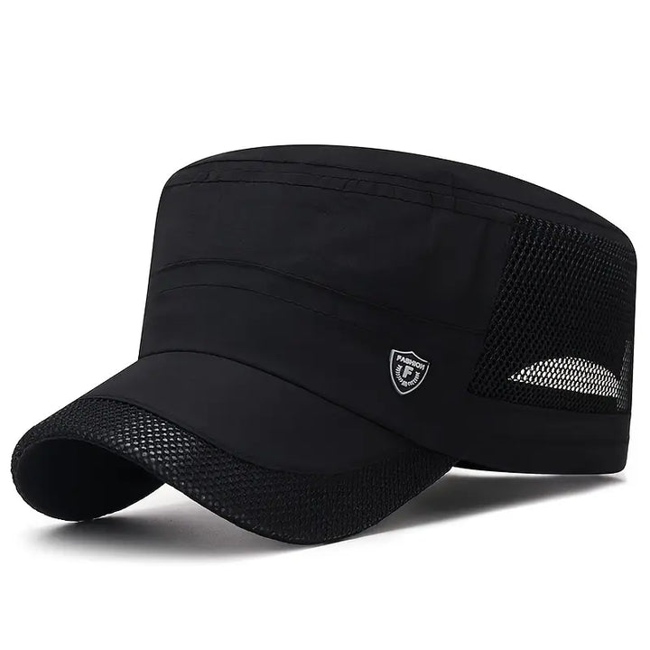 Miron - Gorra Plana De Malla Transpirable y Secado Rápido