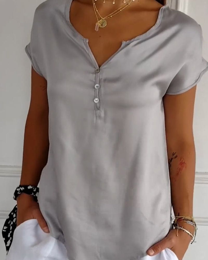 Julity - Cómoda Camiseta De Verano