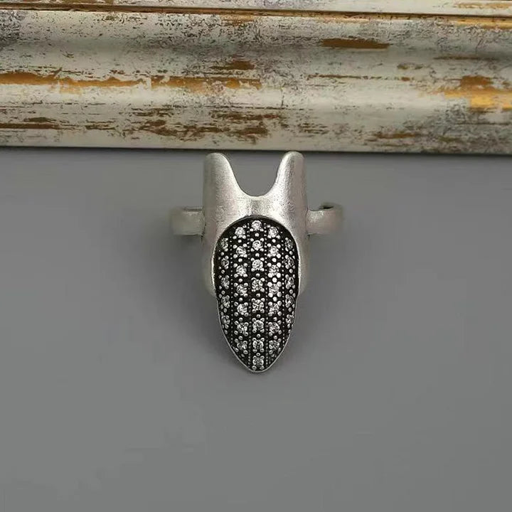 Marinan - Juego de Anillos Ajustables Para uñas Boho -4 Unidades