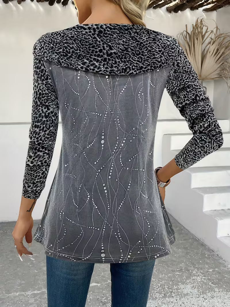 Zulikha - Elegante Camiseta De Manga Larga