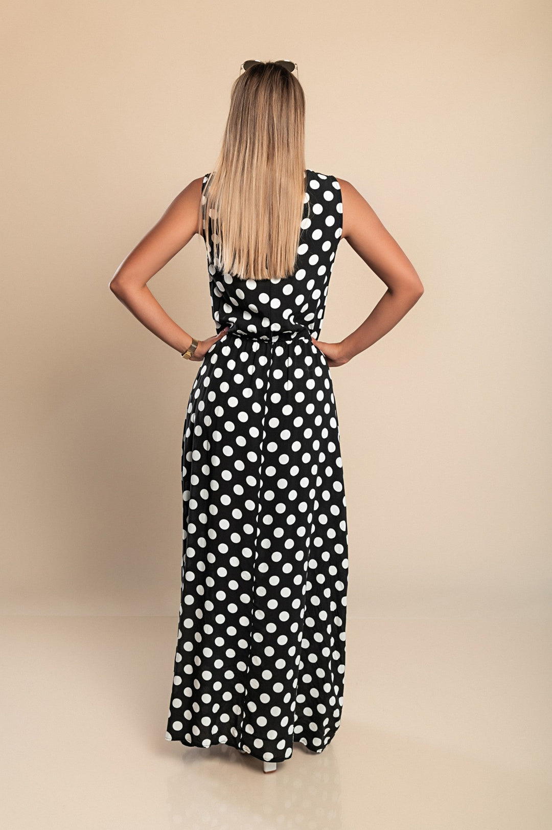 Lyna - Maxi Vestido De Lunares