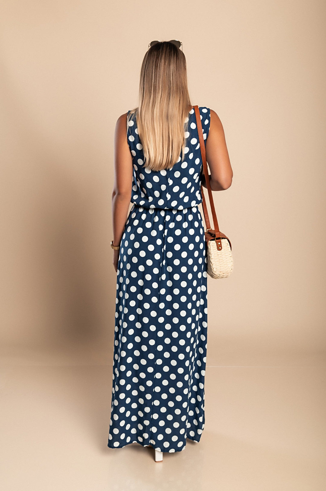 Lyna - Maxi Vestido De Lunares