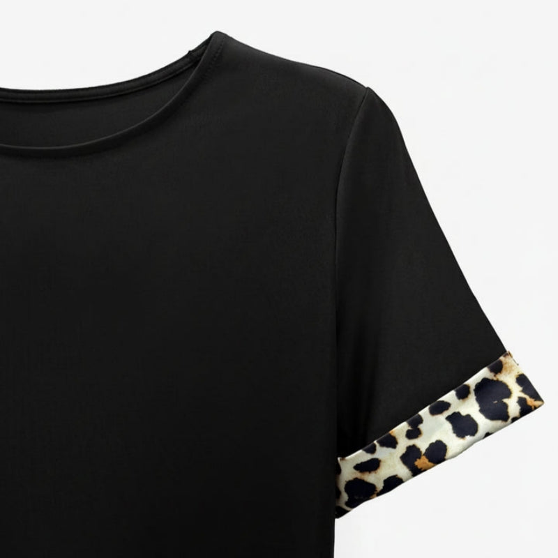 Leoza - Vestido Vintage Con Estampado De Leopardo