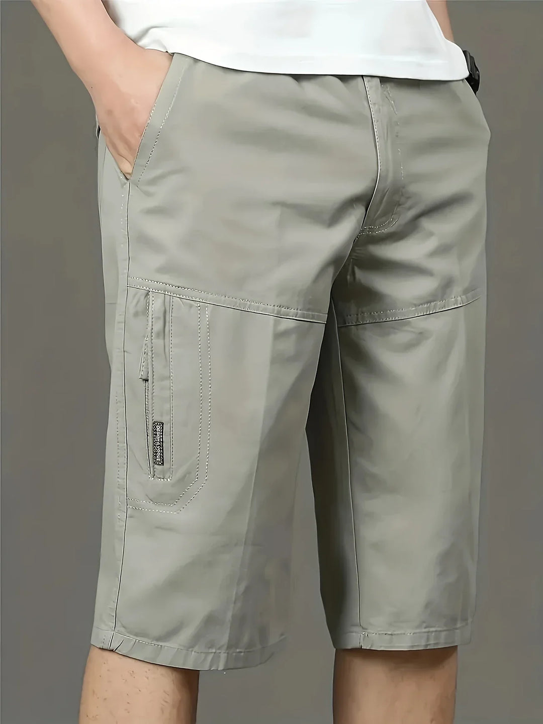 Stepan - Pantalones Cortos Carga Transpirables y Con Múltiples Bolsillos
