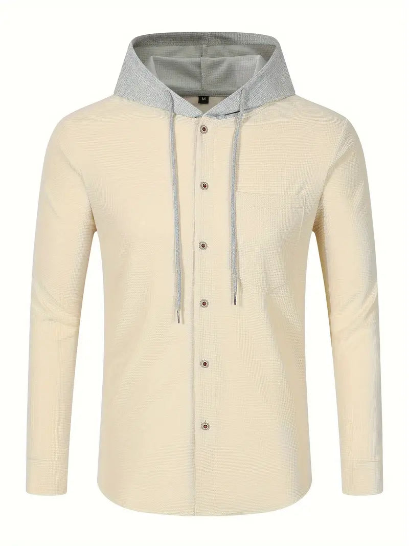 Johnathan - Chaqueta Informal Con Capucha y Bolsillo