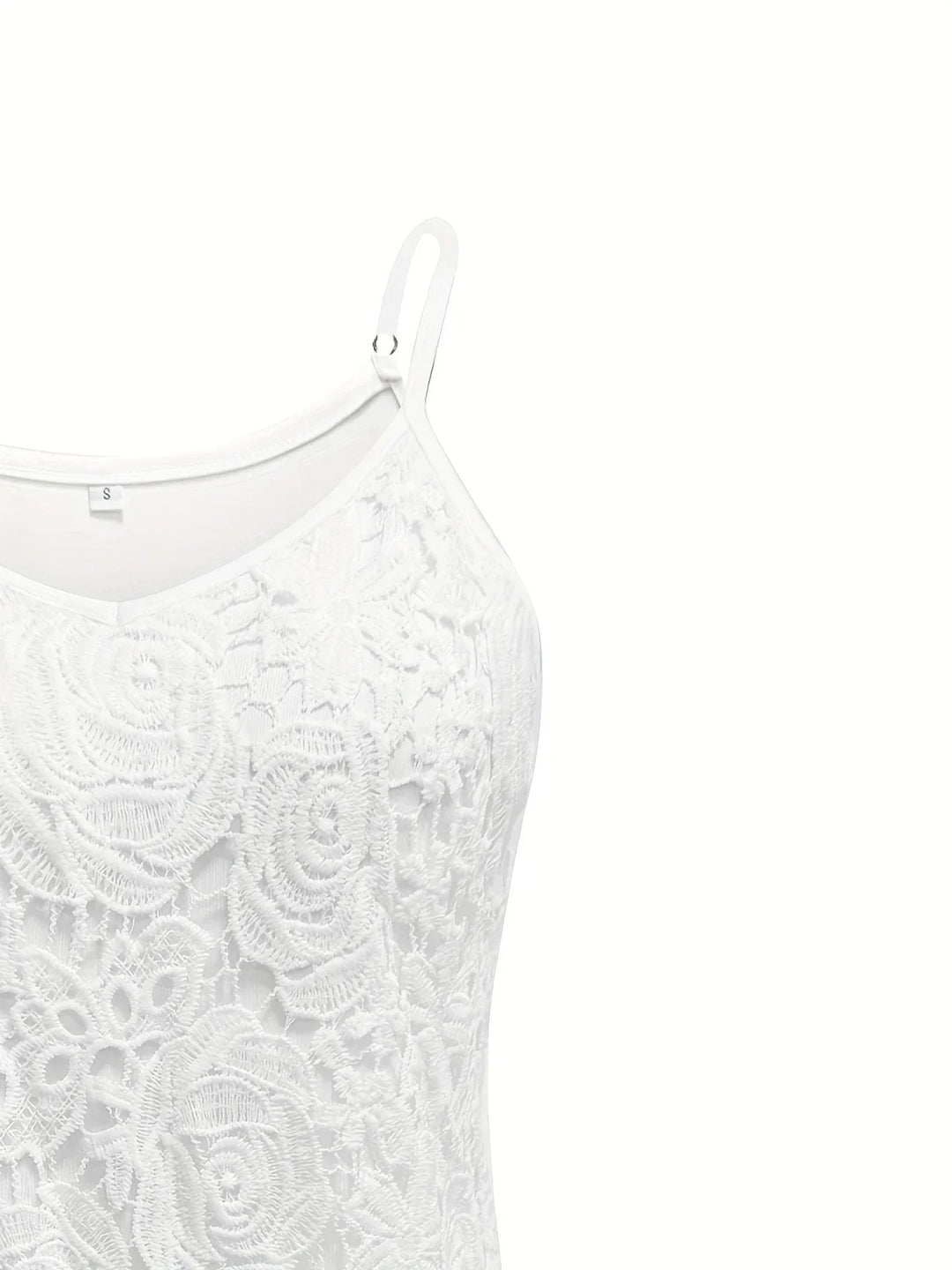 Juna - Elegante Sin Mangas Enlace Top Con Cuello En V