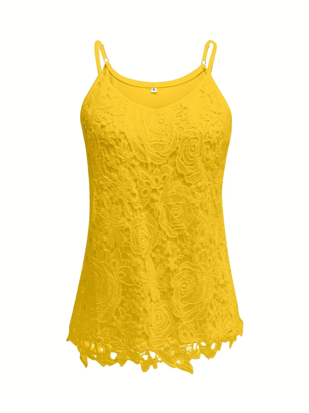 Juna - Elegante Sin Mangas Enlace Top Con Cuello En V