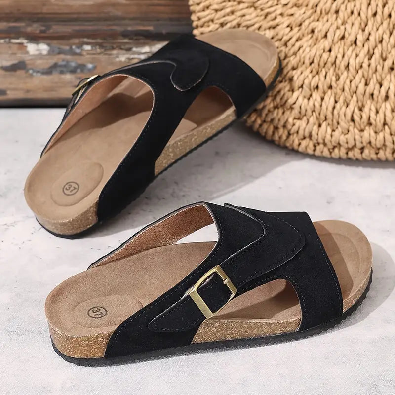Lidiya - Sandalias Elegantes Con Correas Y Antideslizantes