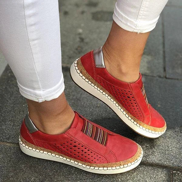 Emelina - Zapatos Ortopédicos de Denim intage