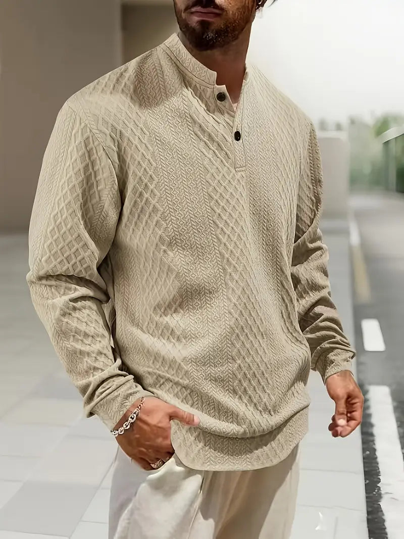 Warriner - Sudadera De Manga Larga Con Estampado Geométrico