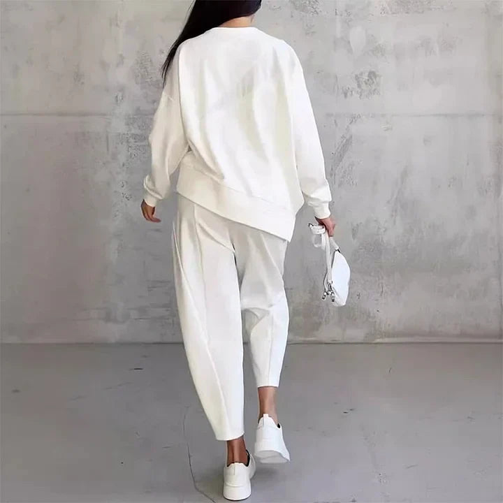 Tashia - Conjunto de Sudadera Informal de Manga Larga y Pantalones de Chándal