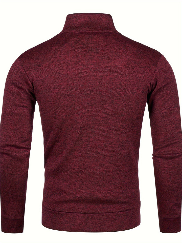 Grzegorz - Chaqueta De Punto De Manga Larga Con Cremallera
