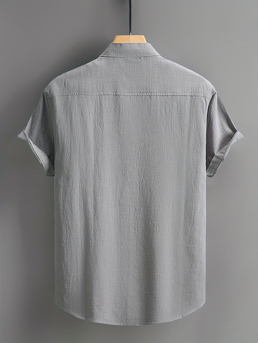 Tejada - Camisa Informal De Algodón Con Bolsillo