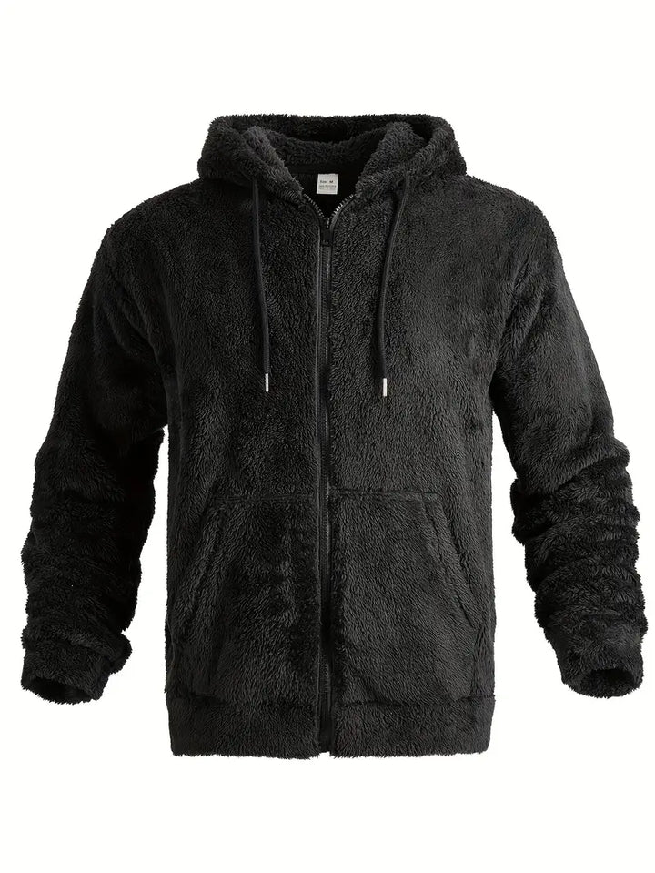 Ushakov - Sudadera Con Capucha y Cremallera Manga Larga Estilo Informal