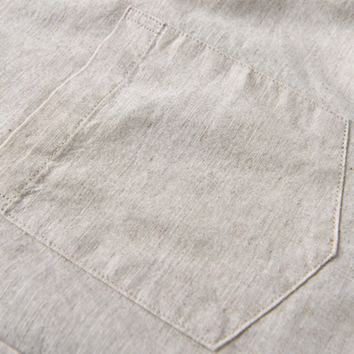 Johnson - Camisa De Lino Con Botones