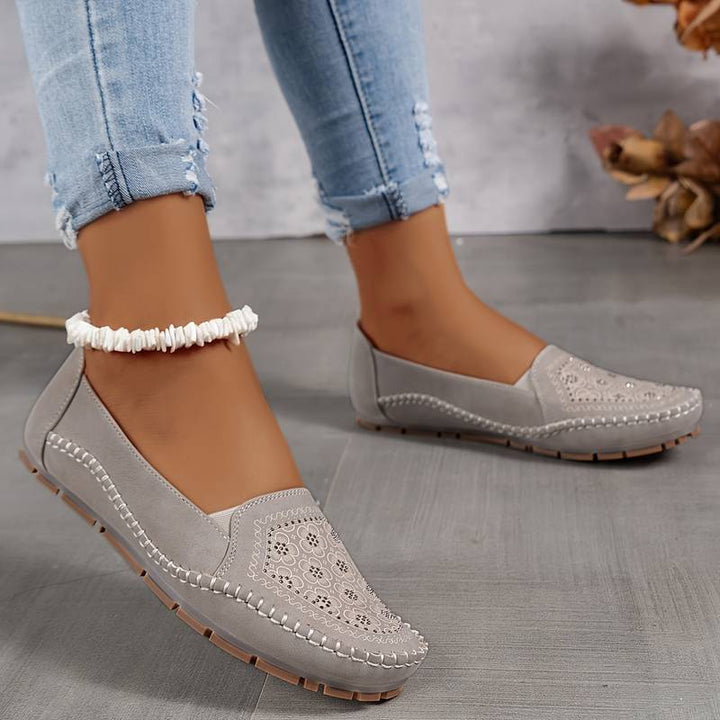 Orital - Mocasines Suaves Cosidos Vintage