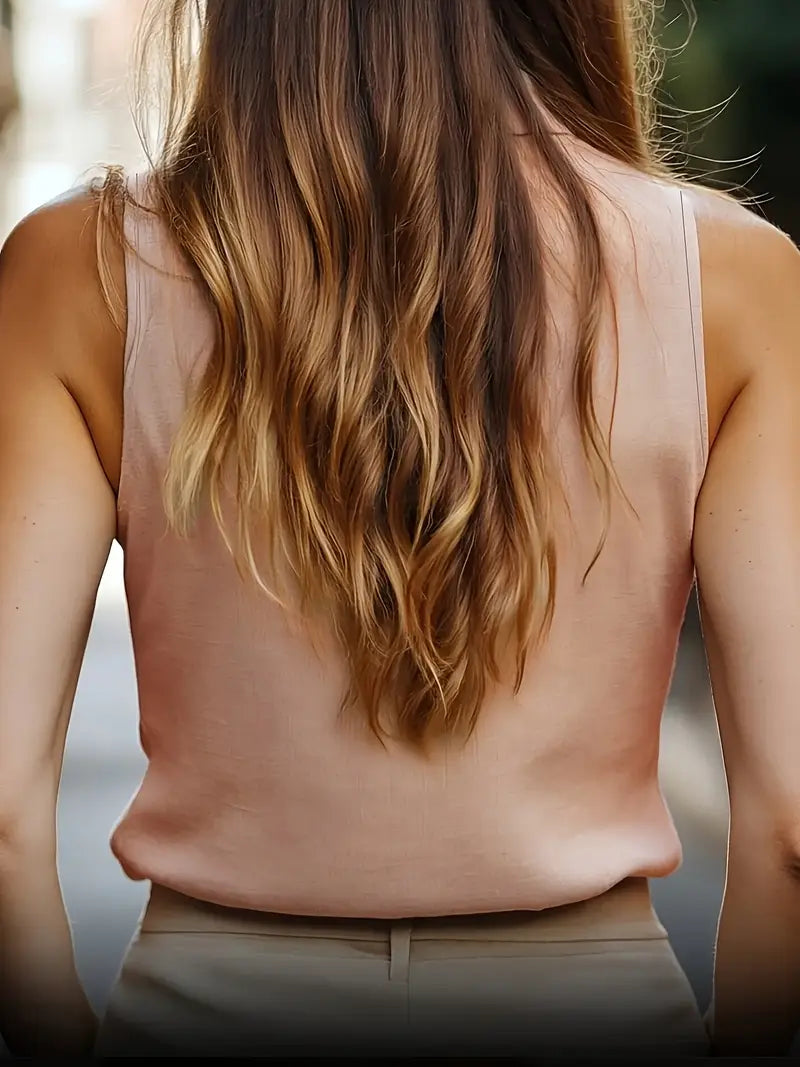 Evmorfia - Blusa Transpirable Sin Mangas