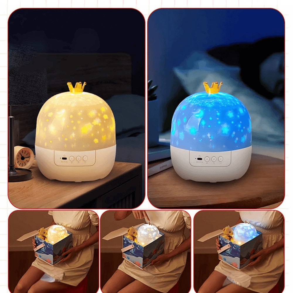 GlowVerse - Luz Proyector Nocturno