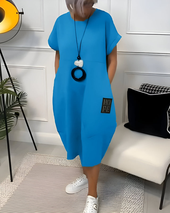 Jocelyn  - Vestido Informal y Cómodo Con Bolsillos