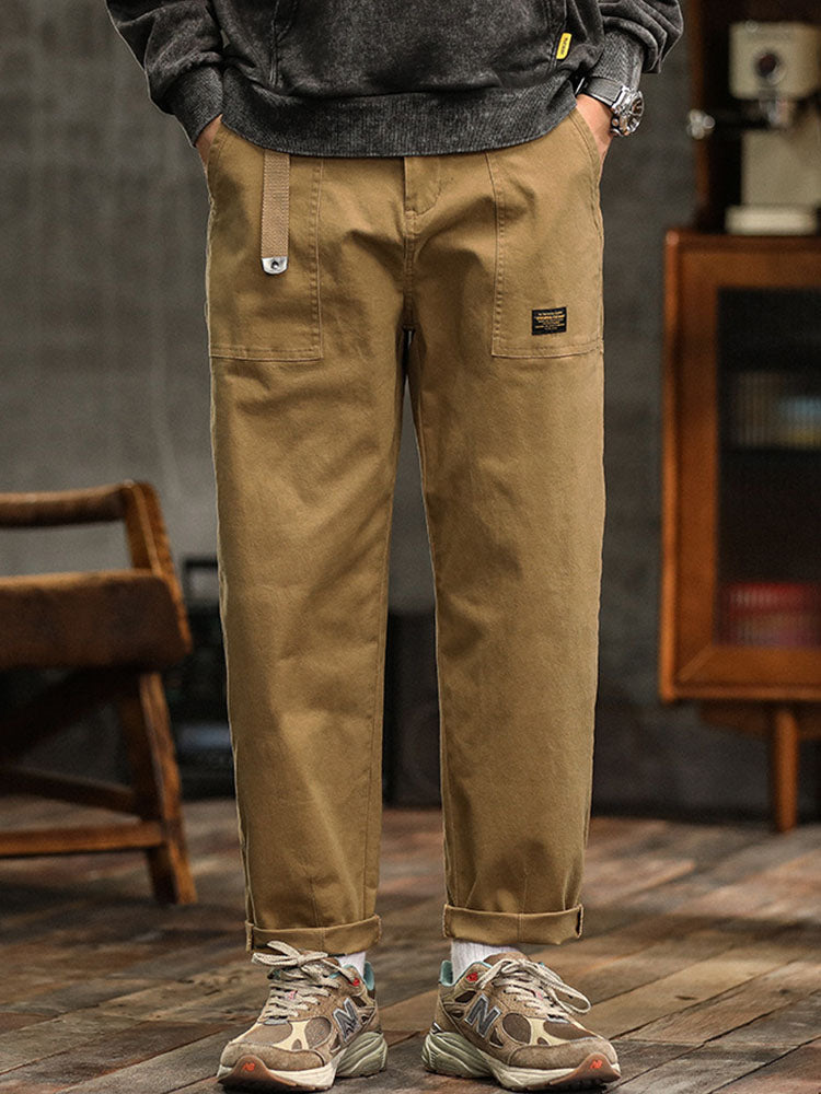 Rasmus - Elegante Pantalón Cargo Con Bolsillos