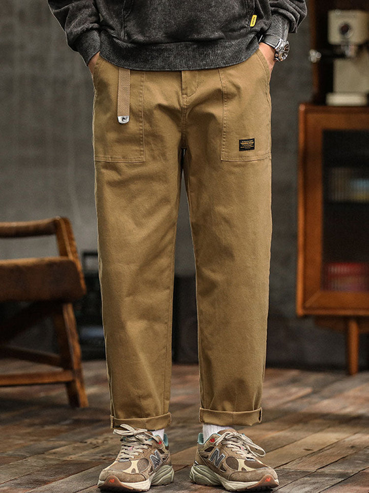 Rasmus - Elegante Pantalón Cargo Con Bolsillos