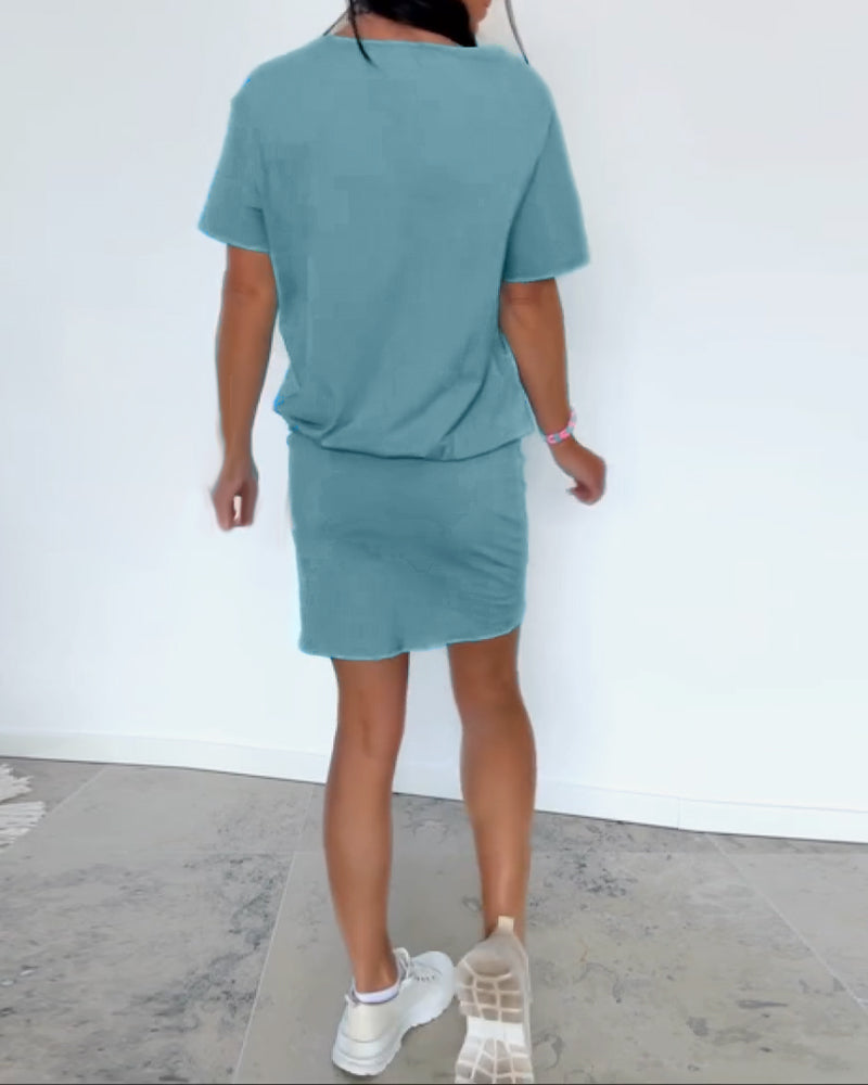 Ulrika - Minivestido De Manga Corta