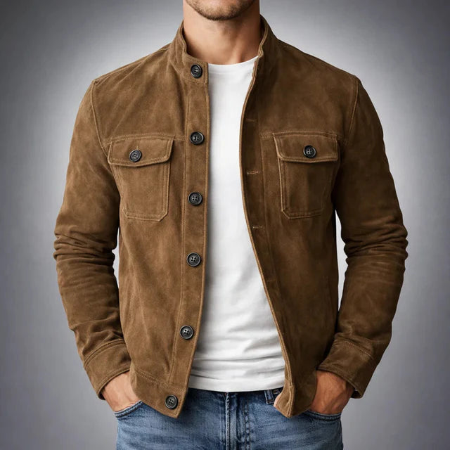 Heriberto - Cómoda Chaqueta De Ante