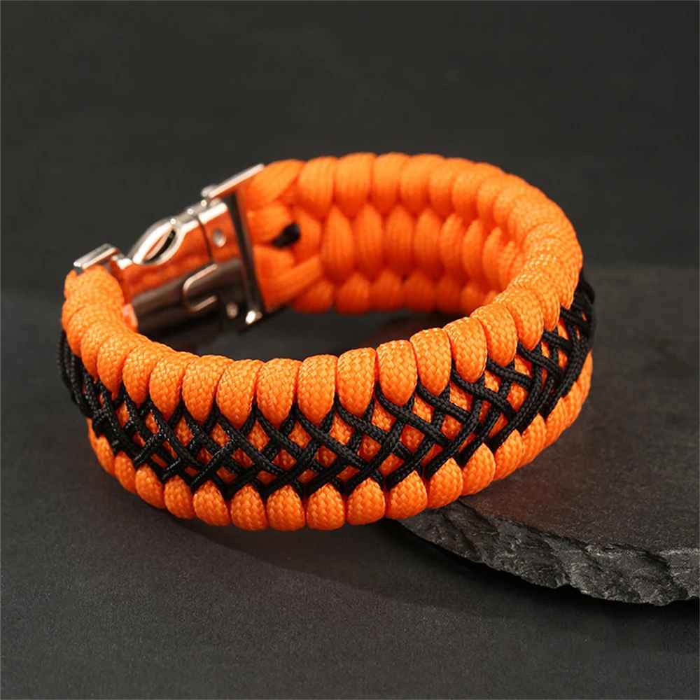 KnotVanta - Pulsera Con Cordón Trenzado Y Hebilla