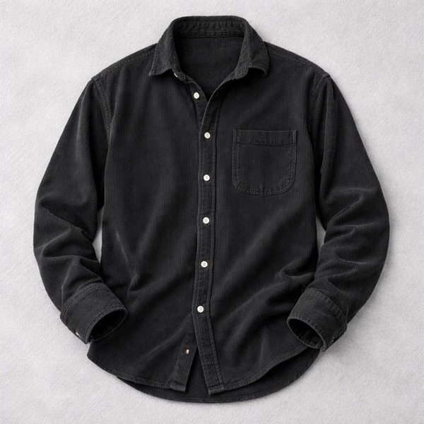 Heshan - Camisa de Pana Con Botones
