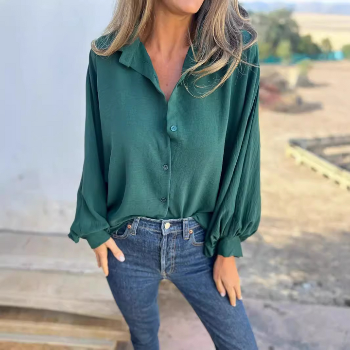 Leilani - Blusa De Gran Tamaño Elegante