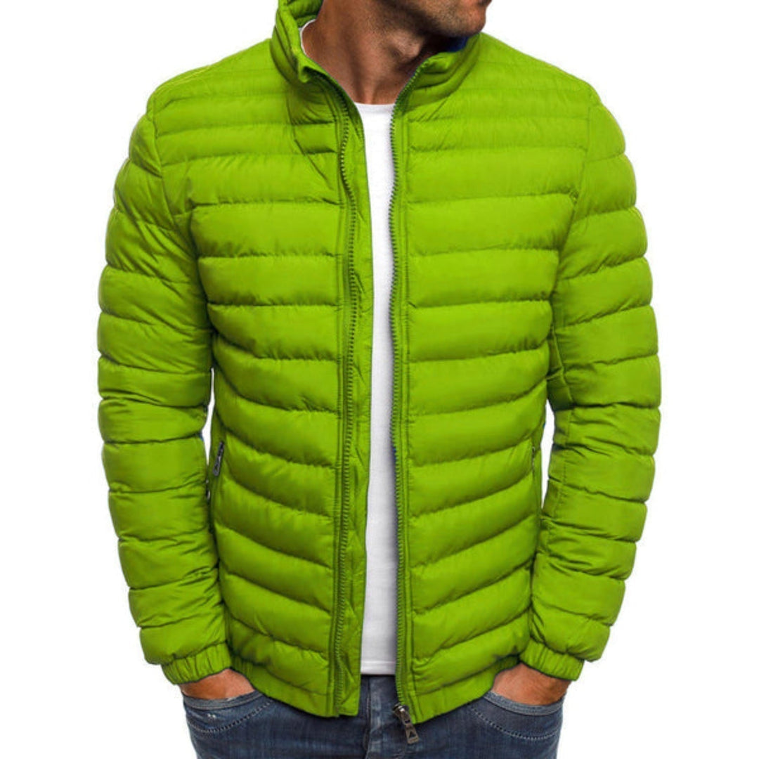 Kuldam - Elegante Chaqueta Acolchada Con Cremallera