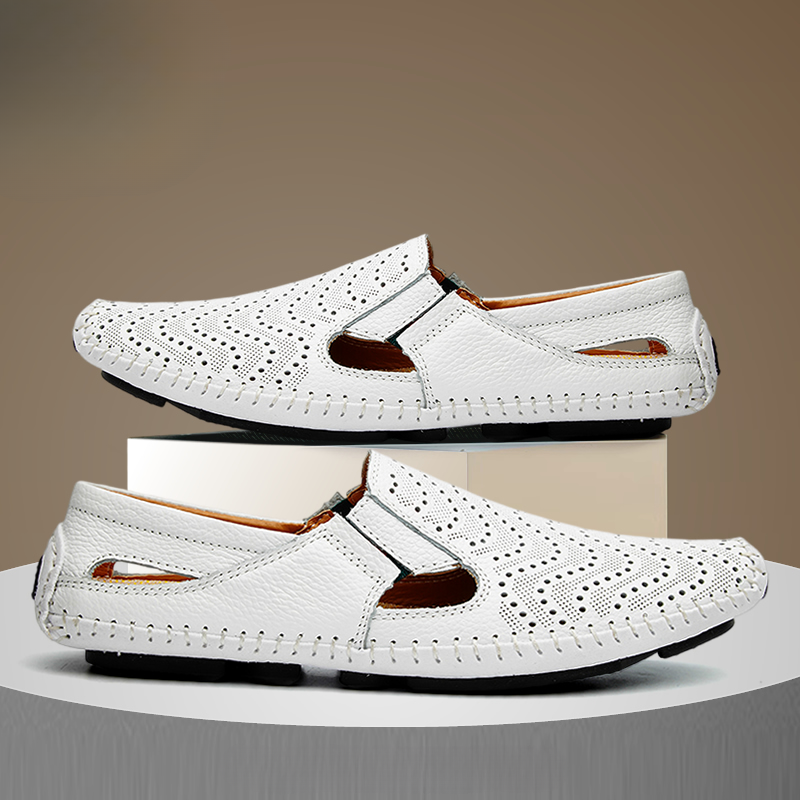 Akiva - Sandalias Cómodas De Cuero