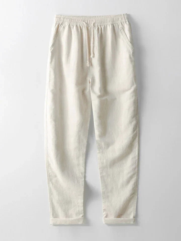 Booker - Camisa De Mezcla De Lino Con Pantalón Recto