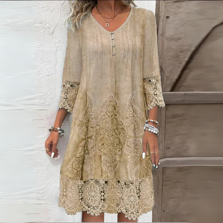 Ondessa - Elegante Vestido De Encaje