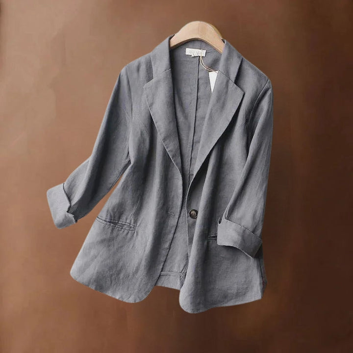 Mavis - Elegante Blazer De Lino