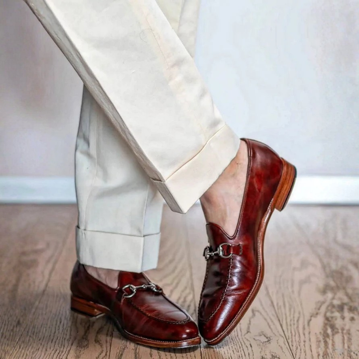 Ravid - Zapatos De Cuero Con Detalle De Hebilla