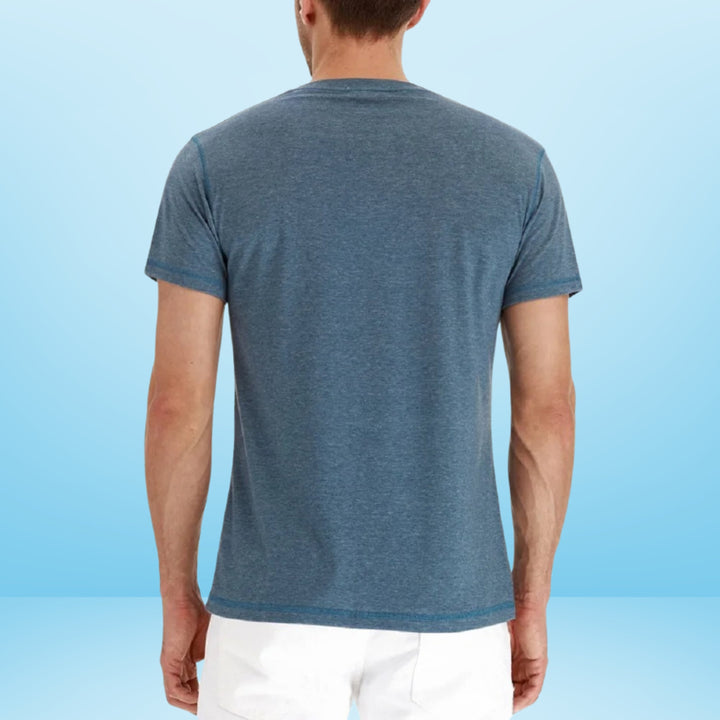 Bilgert - Camiseta Elegante Con Cuello Redondo
