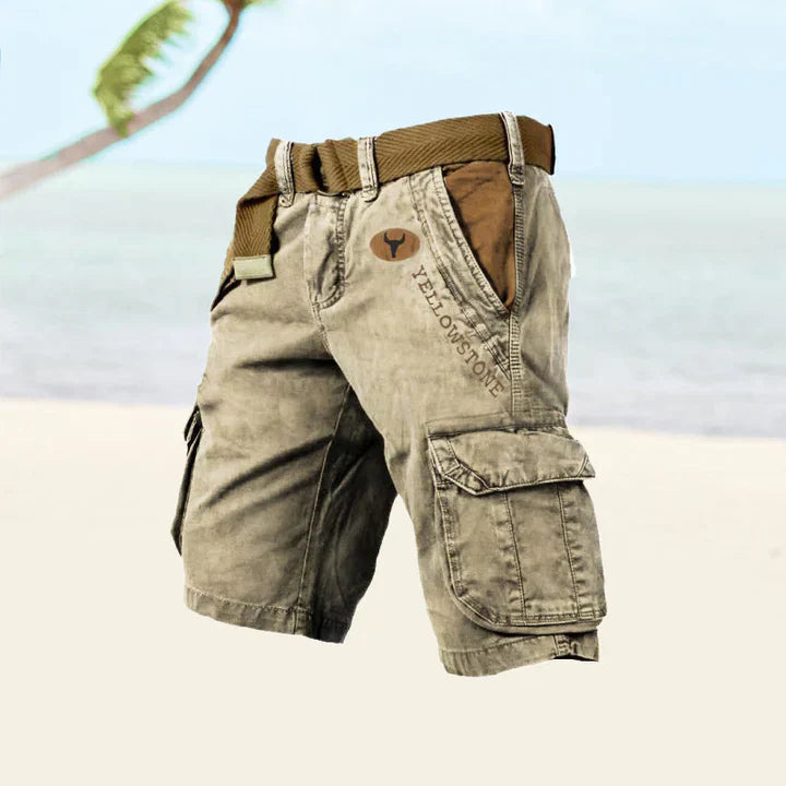 Ludolf - Pantalones Cortos Carga Cómodos