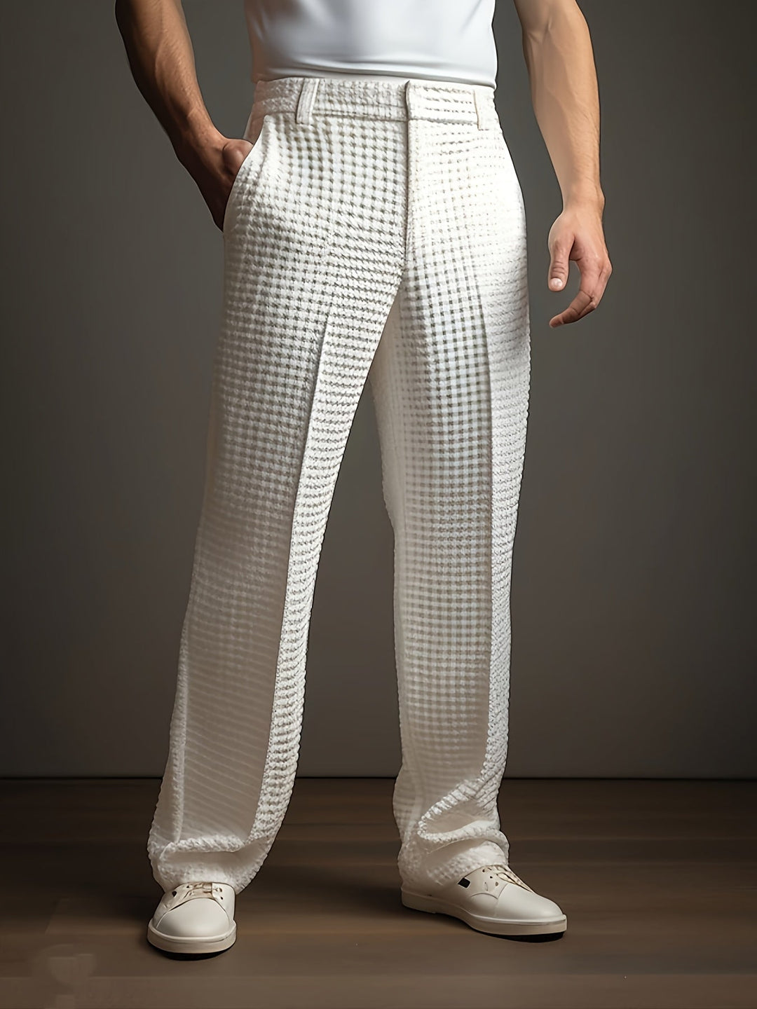 Harmen - Pantalones Anchos Con Bolsillos Laterales