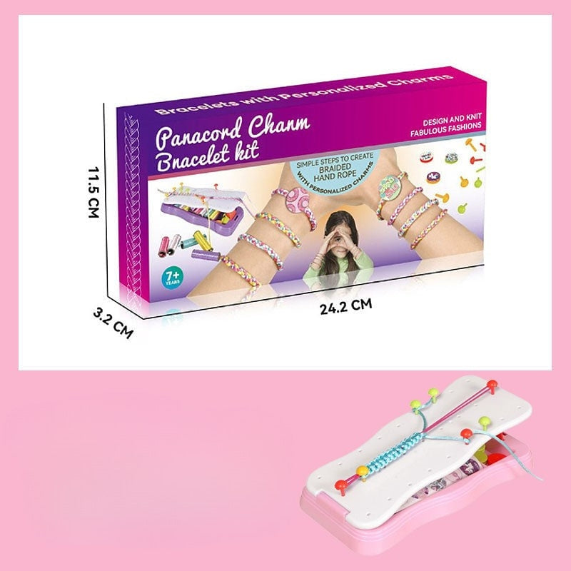 CharmCraft - Kit Para Trenzar Cuerdas a Mano