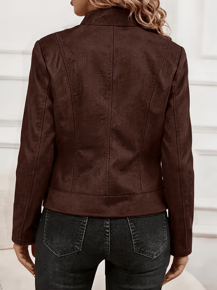 Amina - Chaqueta De Manga Larga Con Cremallera