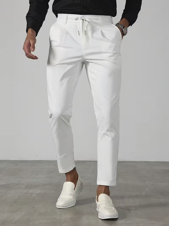 Krsto - Pantalones Con Cinturilla De Alta Gama