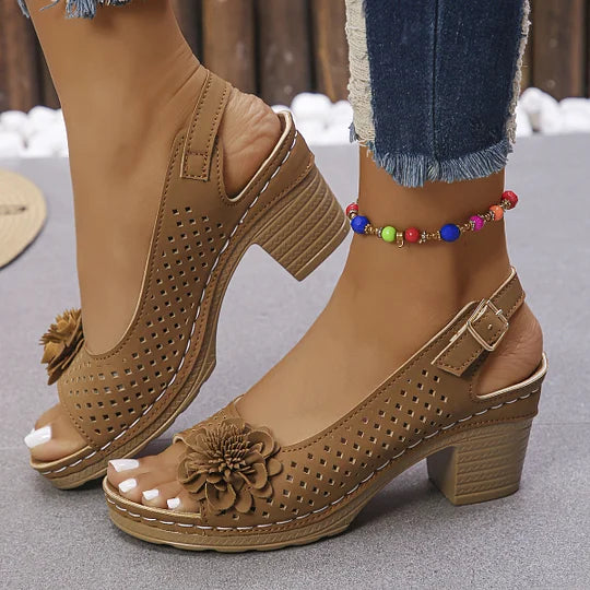 Imogen - Cómodas Abierto Dedo Del Pie Sandalias