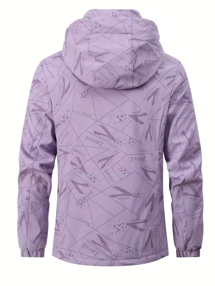 Karan - Chaqueta Con Capucha Y Forro Polar