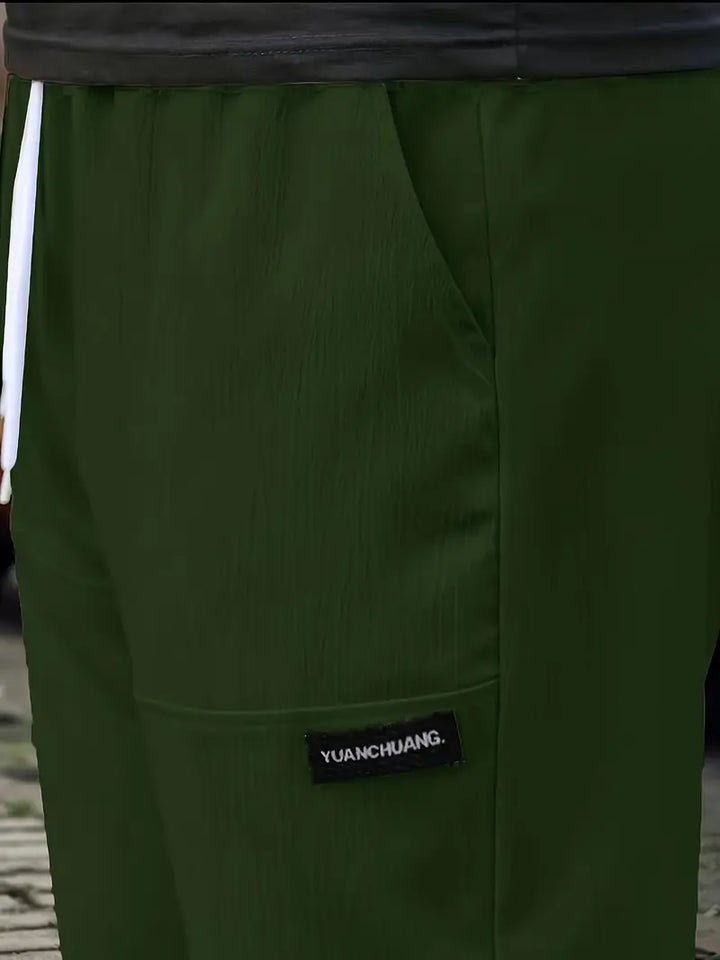 Travys - Pantalones Deportivos Informales Con Bolsillos